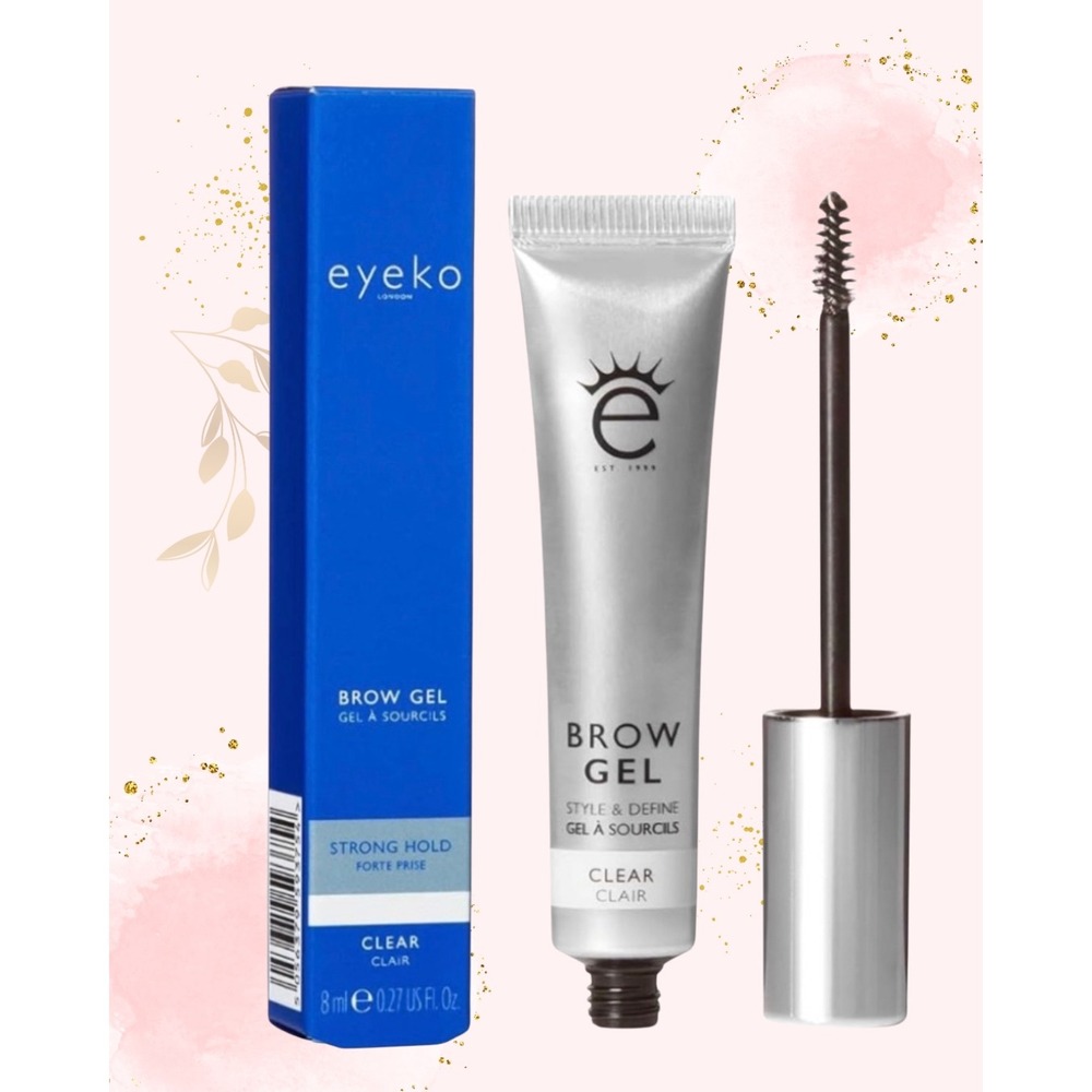*NIB* Eyeko London Clear Brow Gel - Strong Hold Style & Define 8ml 0.27 fl oz‎